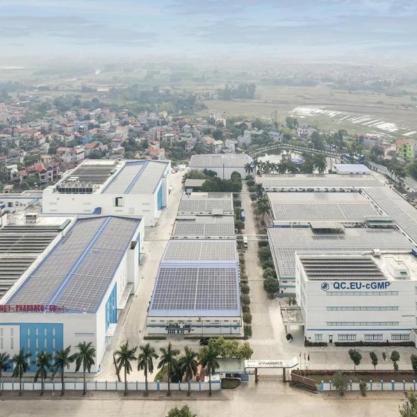 Tổ hợp nhà máy 70.000 m² — flycam