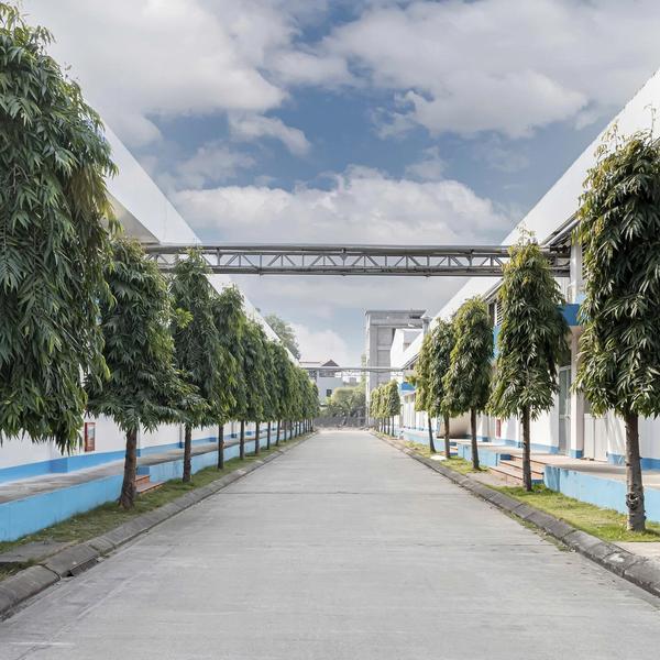 Khuôn viên nhà máy rợp bóng cây